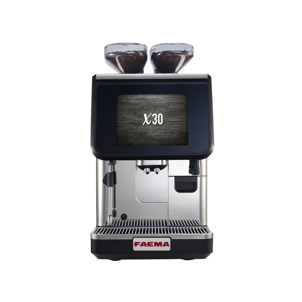 The Faema X30 is unequaled in variety and taste, up to 300 cups per day.